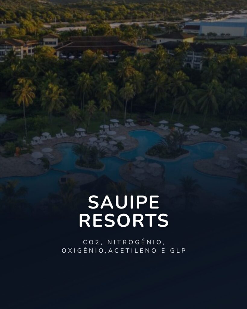 Parceiro - OxxBahia Gases - CO2, Nitrogênio, Oxigênio, Acetileno - Sauipe Resorts