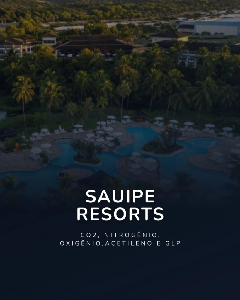 Parceiro - OxxBahia Gases - CO2, Nitrogênio, Oxigênio, Acetileno - Sauipe Resorts