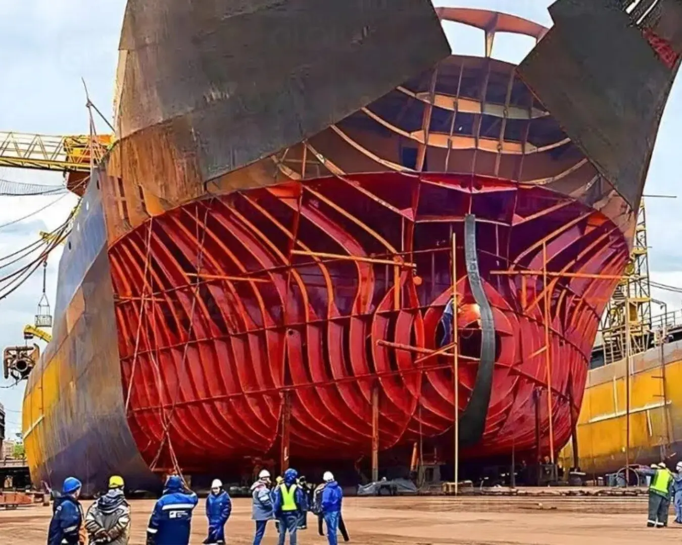 Construção Naval - Gases Industriais - OxxBahia Gases