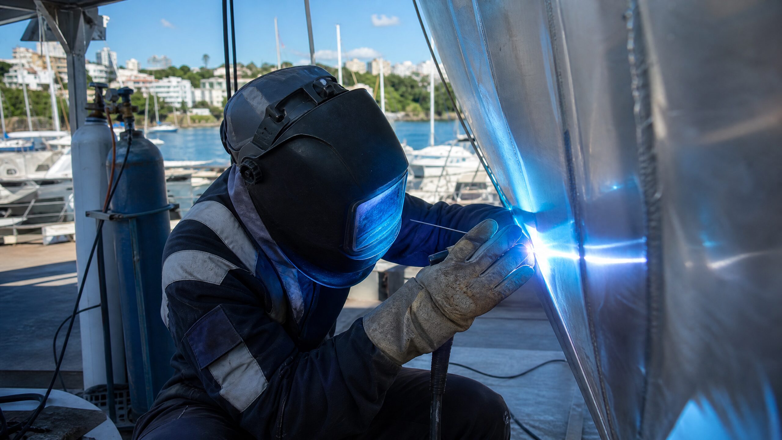 Gases para Soldagem TIG em Alumínio na Indústria Náutica de Salvador: Guia de Performance 2026